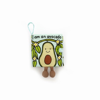 Jellycat Avocado Books New Zealand | BKREH4501